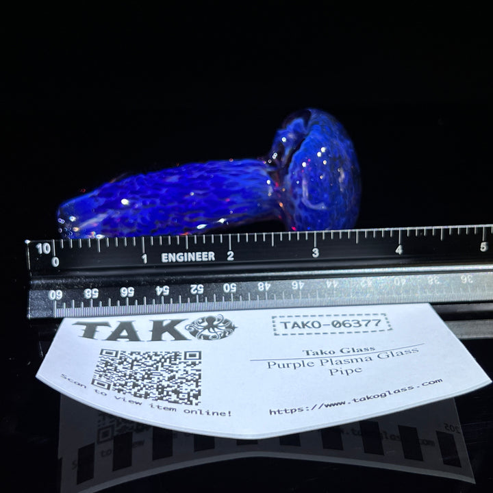 Purple Plasma Glass Pipe Glass Pipe Tako Glass   