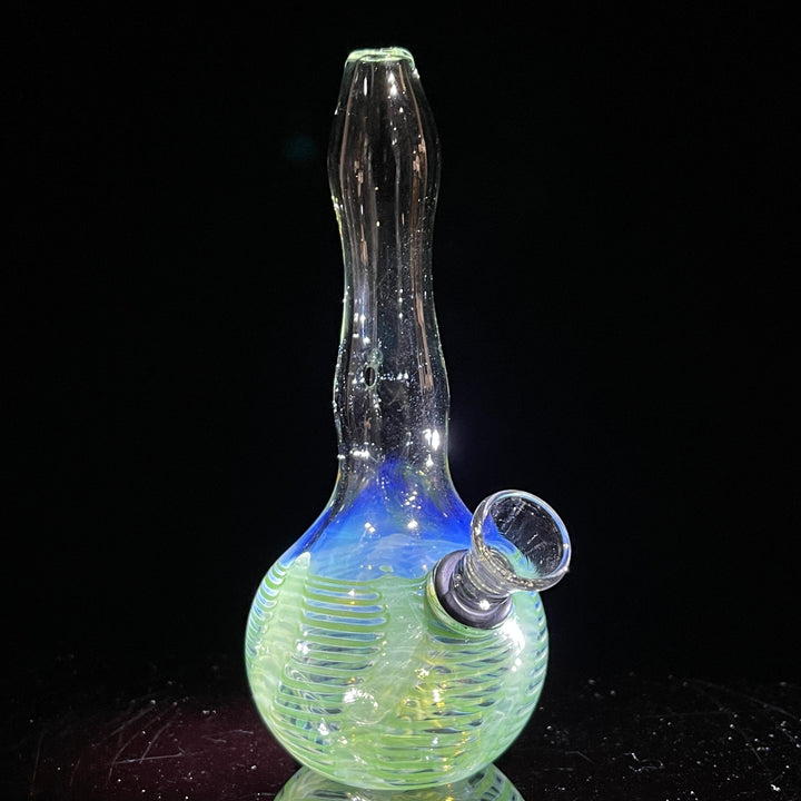 5" Silver Fumed Mini Bong Glass Pipe Mary Jane's Glass   