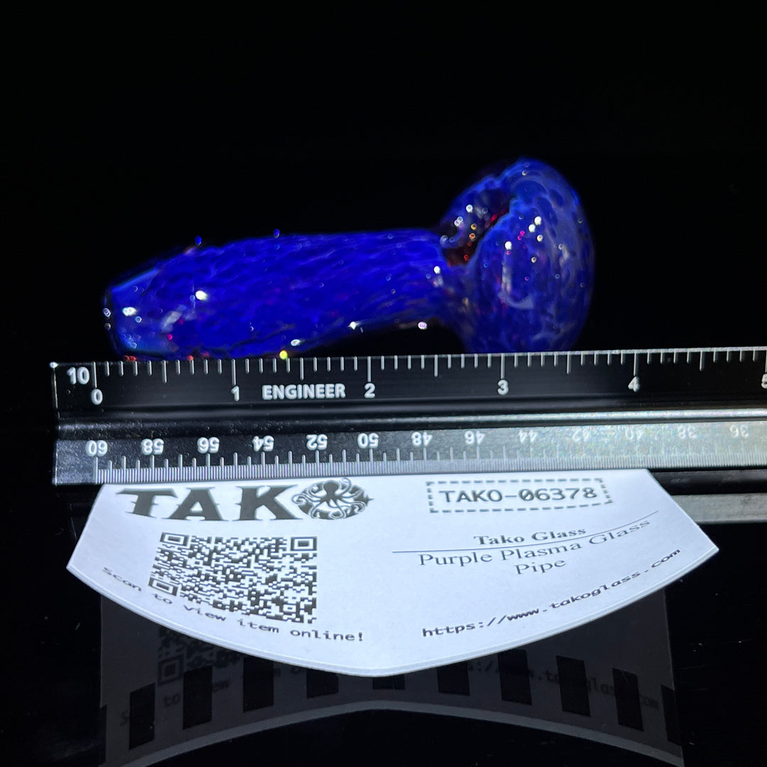 Purple Plasma Glass Pipe Glass Pipe Tako Glass   