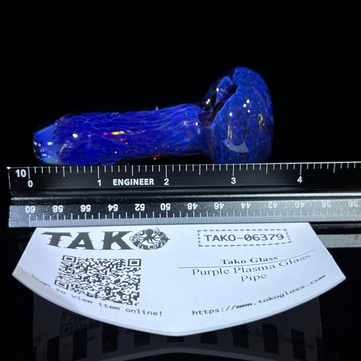 Purple Plasma Glass Pipe Glass Pipe Tako Glass   