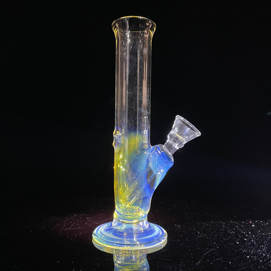 5" Silver Fumed Mini Bong Glass Pipe Mary Jane's Glass