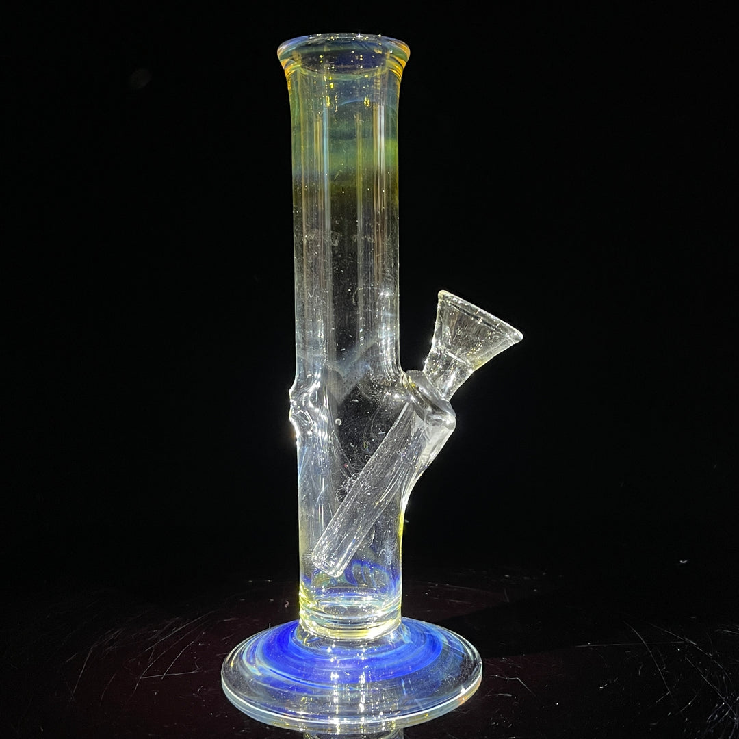 5" Silver Fumed Mini Bong Glass Pipe Mary Jane's Glass