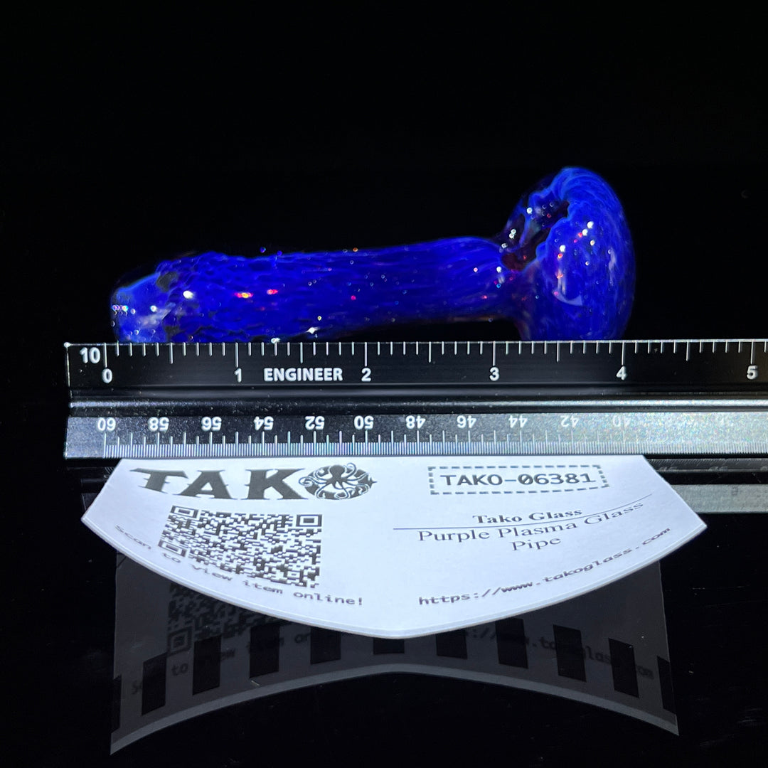 Purple Plasma Glass Pipe Glass Pipe Tako Glass   