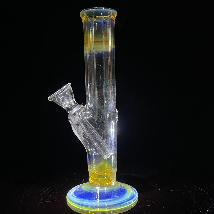 5" Silver Fumed Mini Bong Glass Pipe Mary Jane's Glass