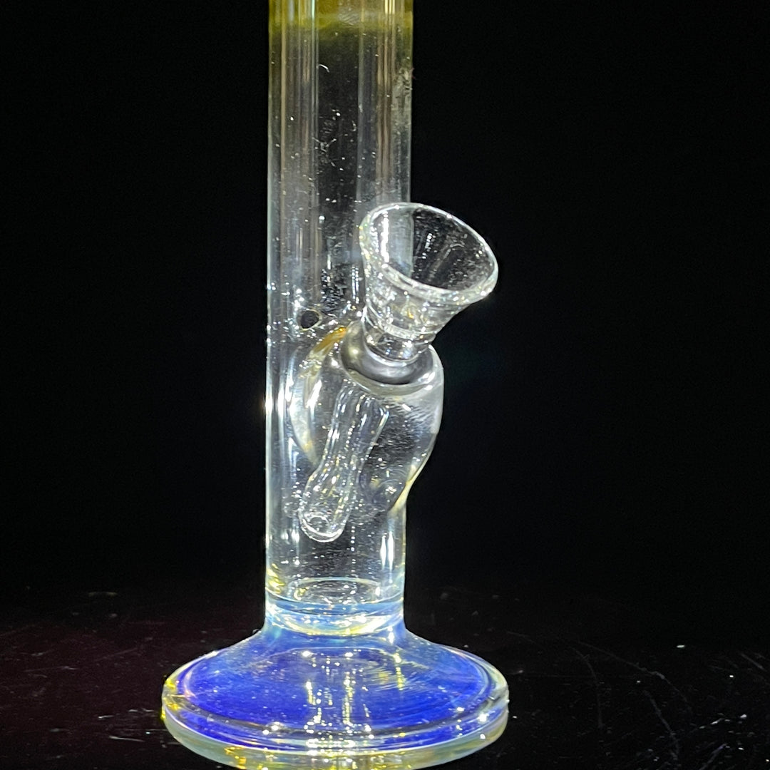 5" Silver Fumed Mini Bong Glass Pipe Mary Jane's Glass