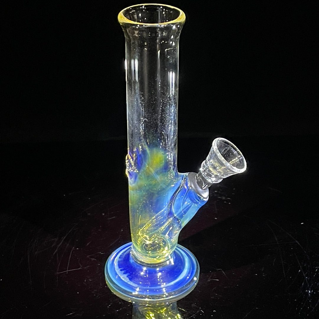 5" Silver Fumed Mini Bong Glass Pipe Mary Jane's Glass