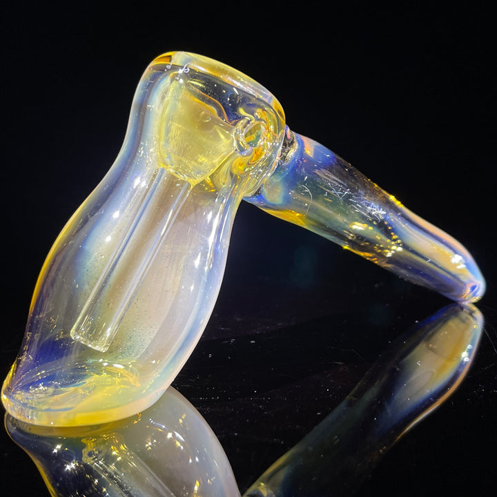 Fumed Bubbler Glass Pipe Mary Jane's Glass   