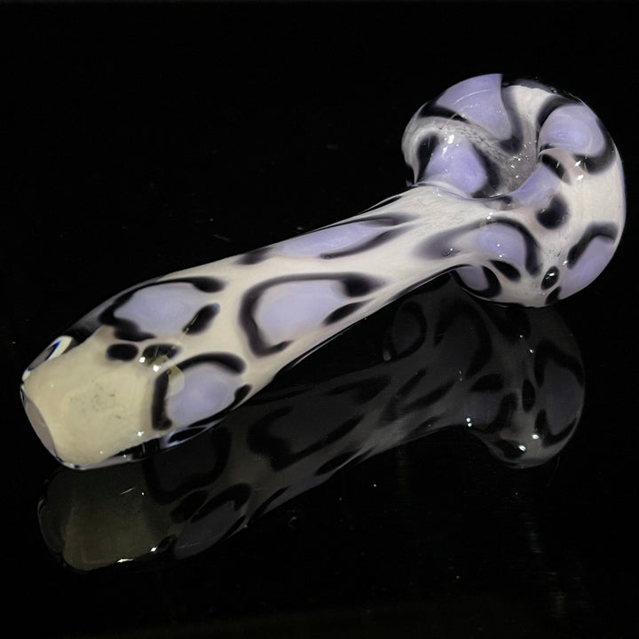 Pink Leopard Pipe Glass Pipe Beezy Glass   