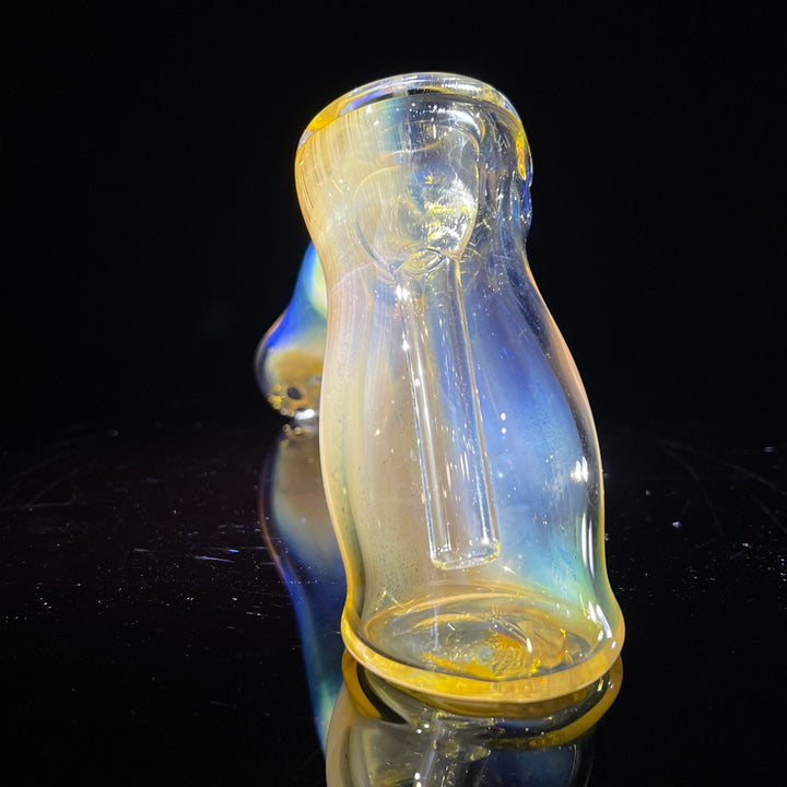 Fumed Bubbler Glass Pipe Mary Jane's Glass   