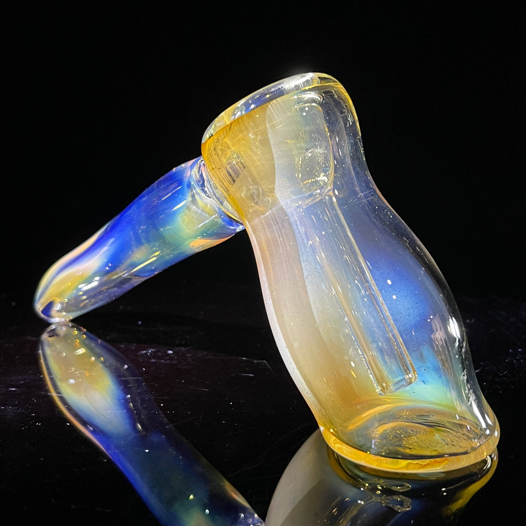 Fumed Bubbler Glass Pipe Mary Jane's Glass   