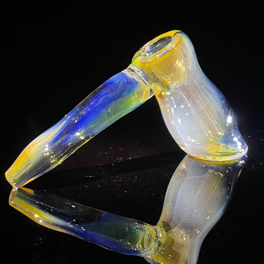 Fumed Bubbler Glass Pipe Mary Jane's Glass   