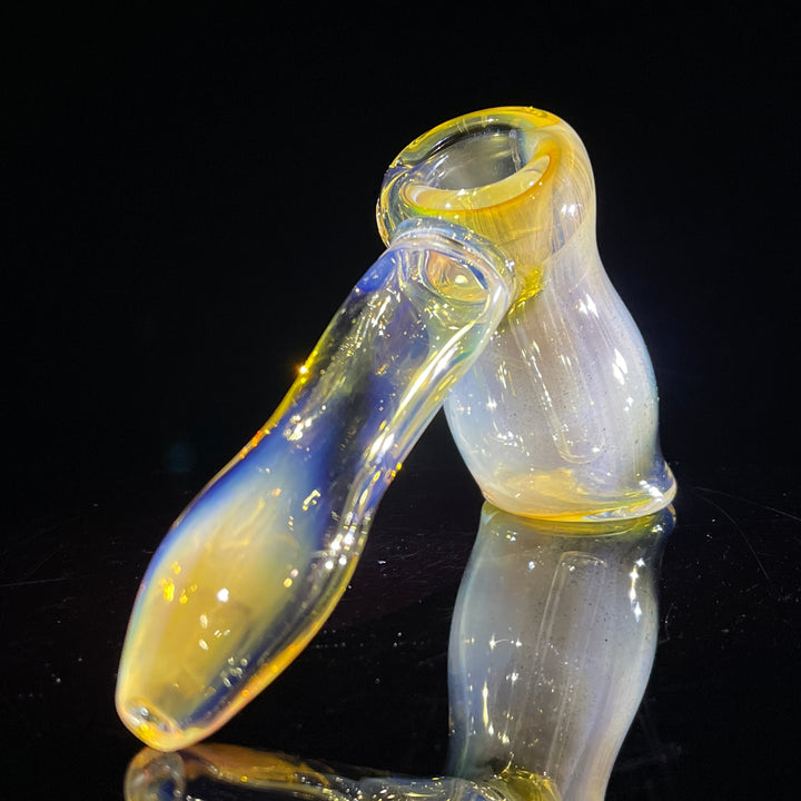 Fumed Bubbler Glass Pipe Mary Jane's Glass   