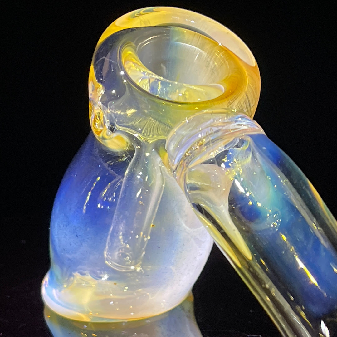 Fumed Bubbler Glass Pipe Mary Jane's Glass   