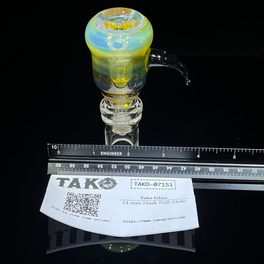 14 mm Hash Pull Slide Accessory Tako Glass   