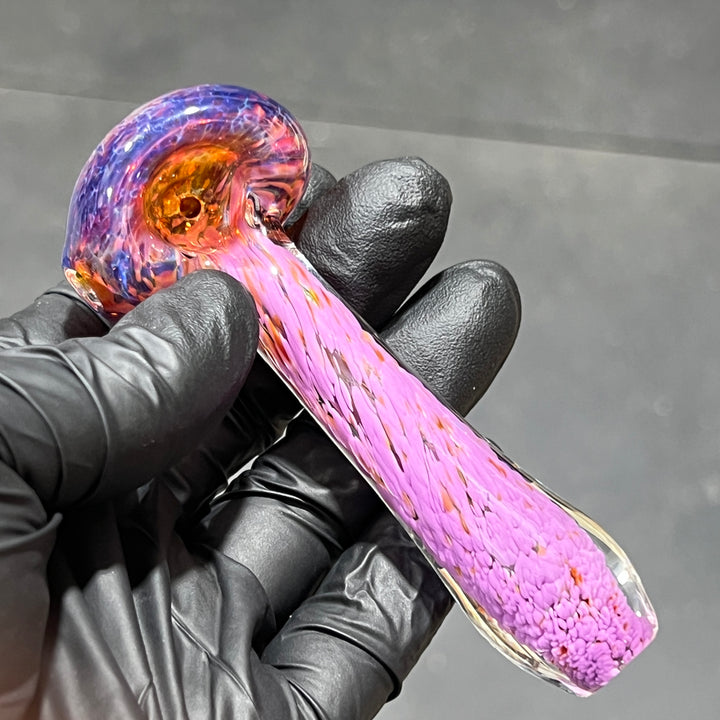 Purple Frit Pocket Pipe Glass Pipe Beezy Glass