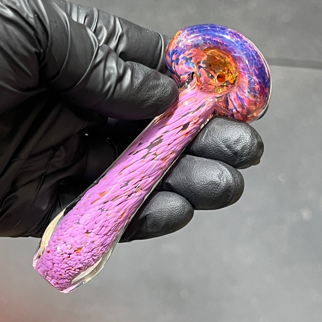 Purple Frit Pocket Pipe Glass Pipe Beezy Glass