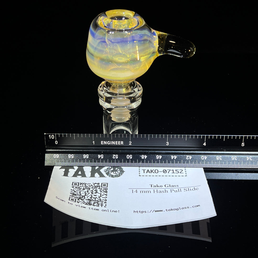 14 mm Hash Pull Slide Accessory Tako Glass   