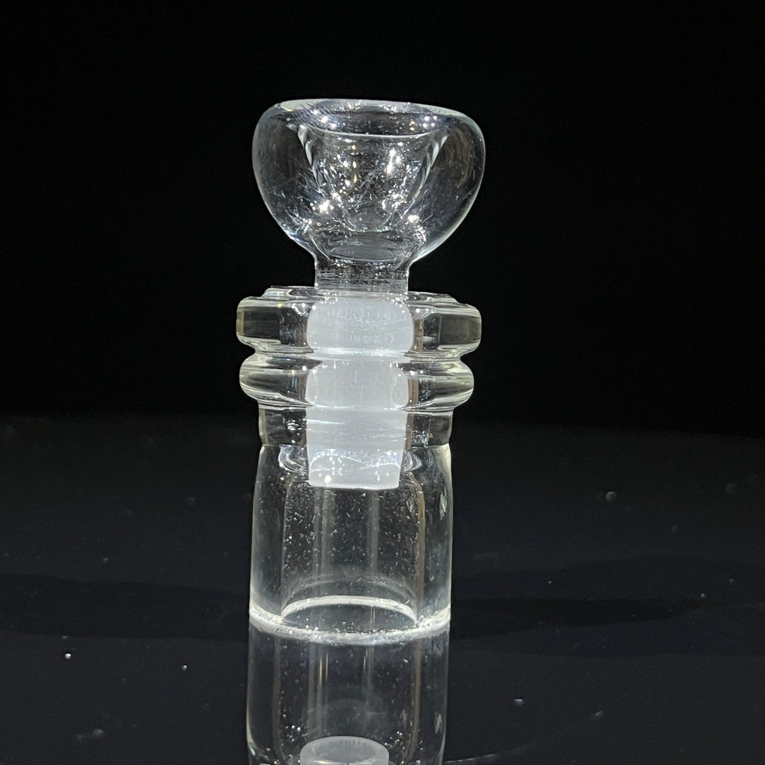 9" Double Bubble Color Rake Bong Glass Pipe Mary Jane's Glass