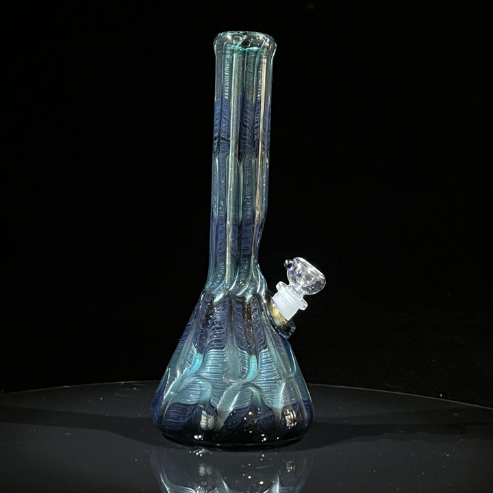 11" Sea Ice Beaker Bong Glass Pipe Mary Jane's Glass