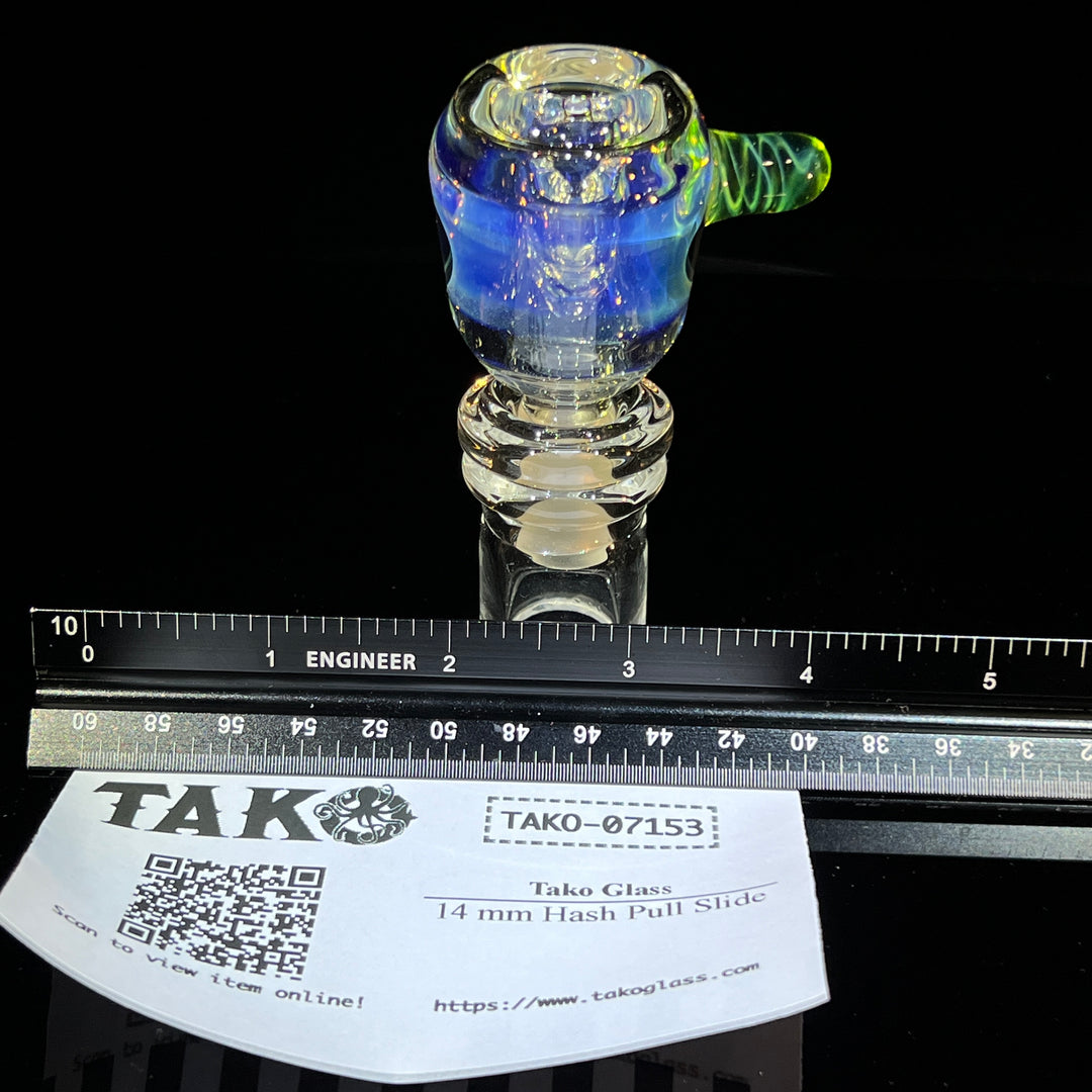 14 mm Hash Pull Slide Accessory Tako Glass   