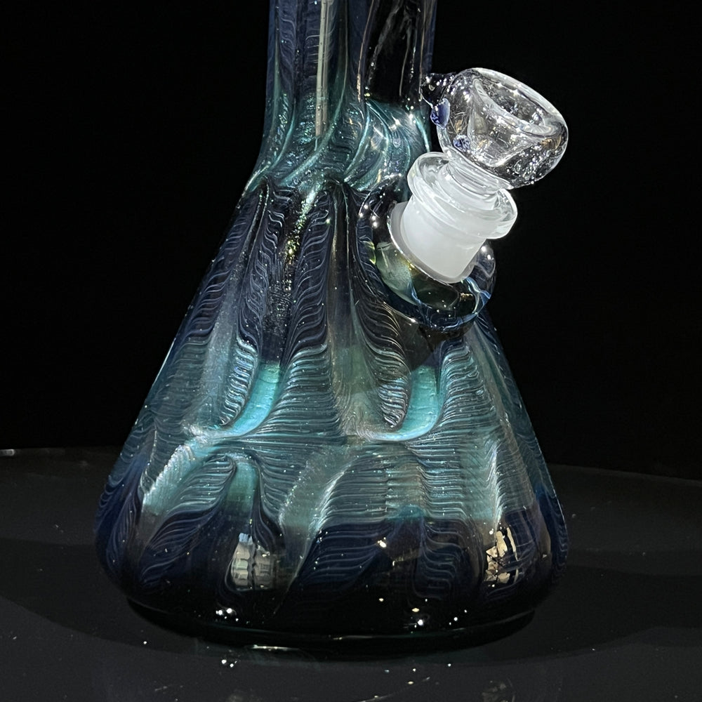 11" Sea Ice Beaker Bong Glass Pipe Mary Jane's Glass