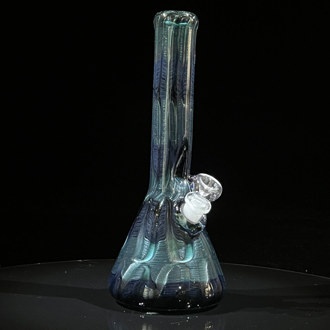 11" Sea Ice Beaker Bong Glass Pipe Mary Jane's Glass