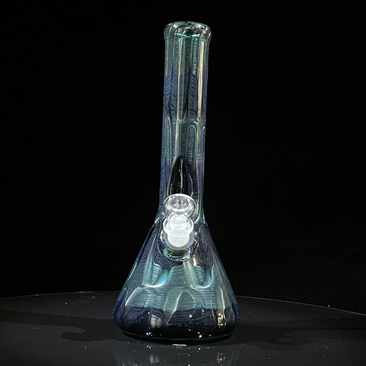 11" Sea Ice Beaker Bong Glass Pipe Mary Jane's Glass