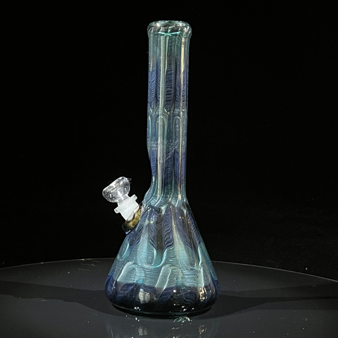 11" Sea Ice Beaker Bong Glass Pipe Mary Jane's Glass