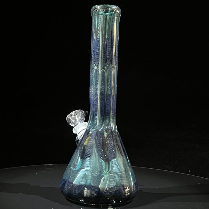 11" Sea Ice Beaker Bong Glass Pipe Mary Jane's Glass