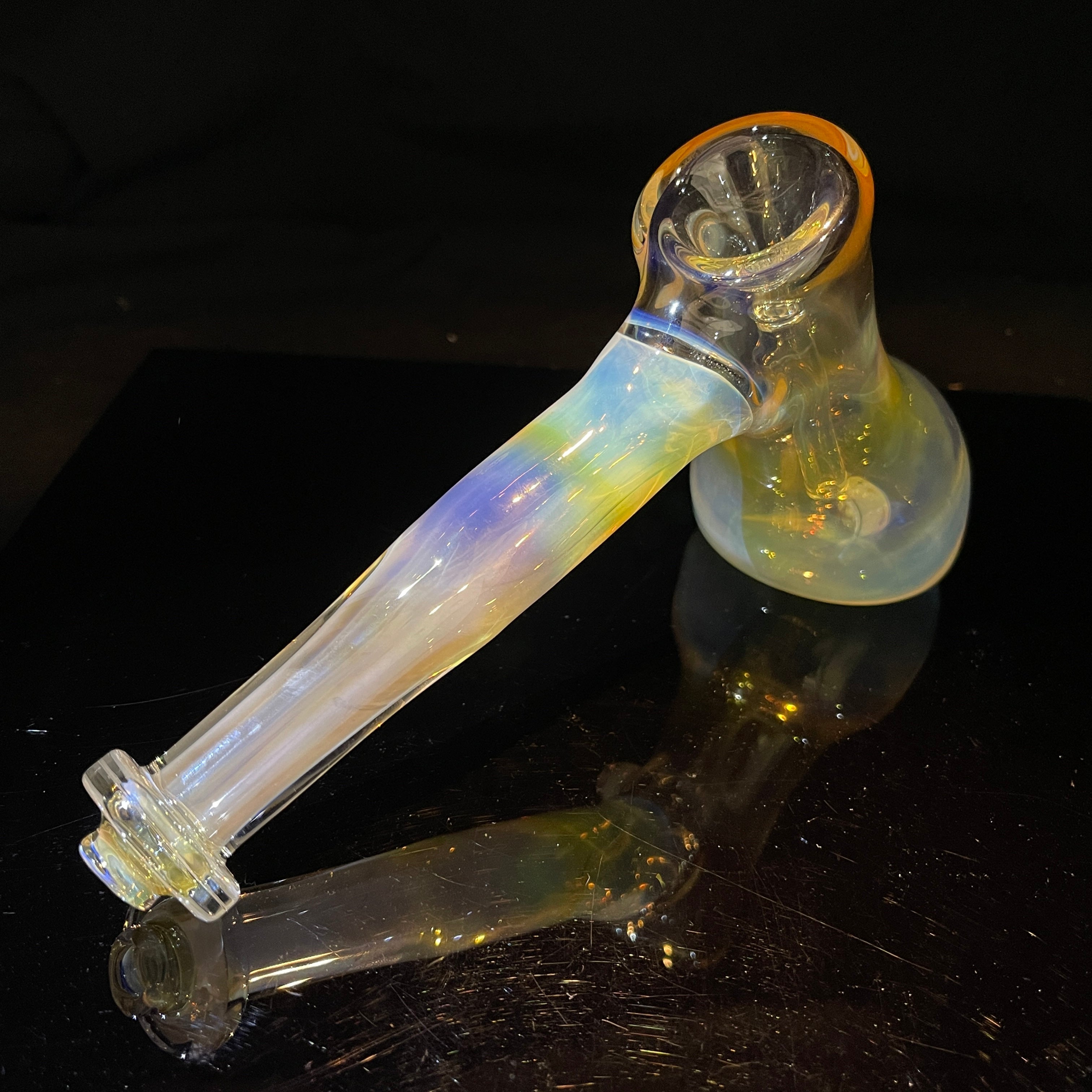 Silver fumed dichroic newest hammer