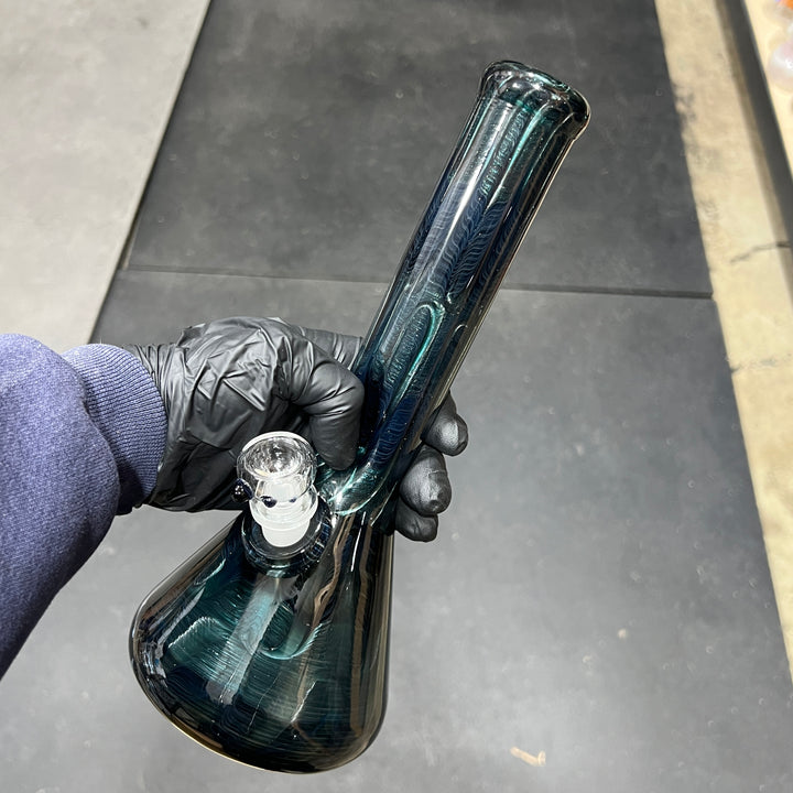 11" Sea Ice Beaker Bong Glass Pipe Mary Jane's Glass