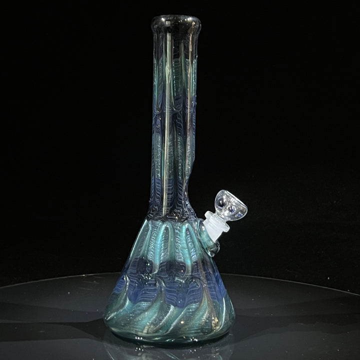 11" Sea Ice Beaker Bong Glass Pipe Mary Jane's Glass