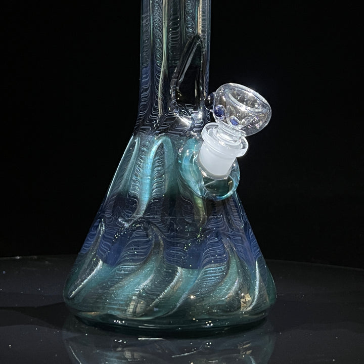 11" Sea Ice Beaker Bong Glass Pipe Mary Jane's Glass