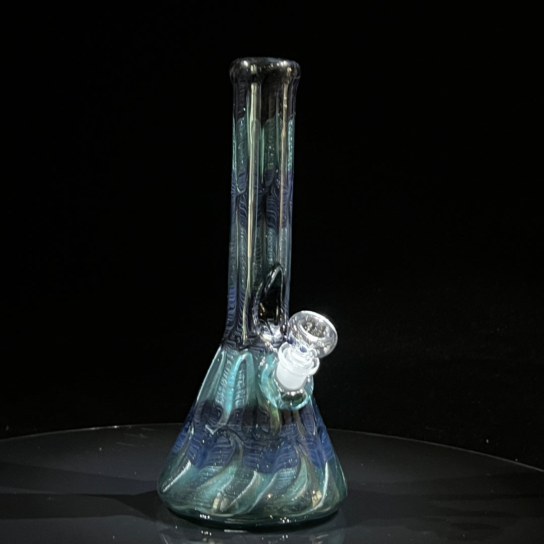 11" Sea Ice Beaker Bong Glass Pipe Mary Jane's Glass