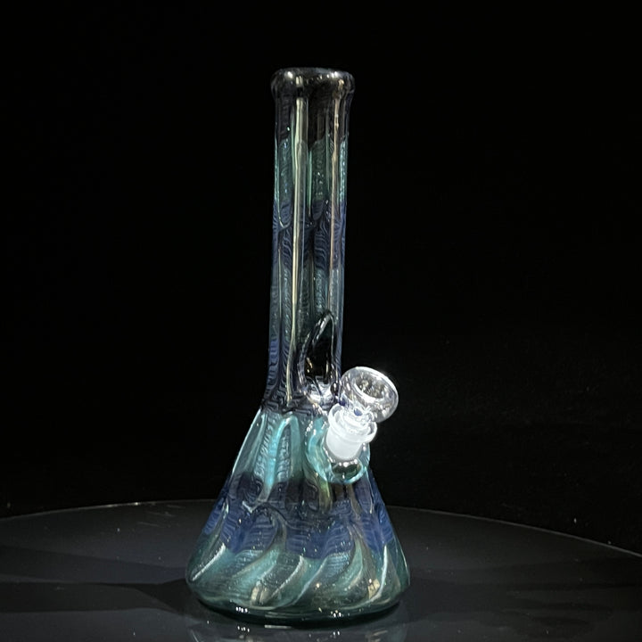 11" Sea Ice Beaker Bong Glass Pipe Mary Jane's Glass