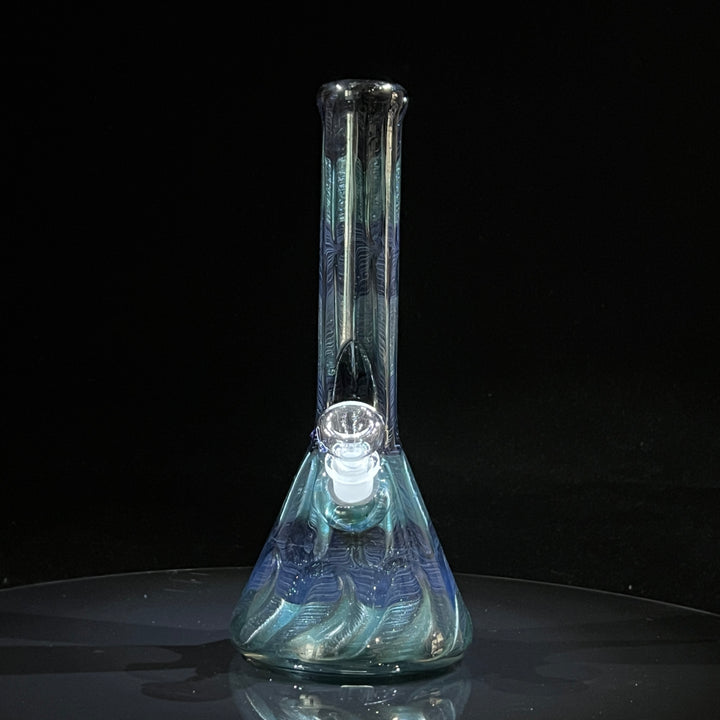 11" Sea Ice Beaker Bong Glass Pipe Mary Jane's Glass