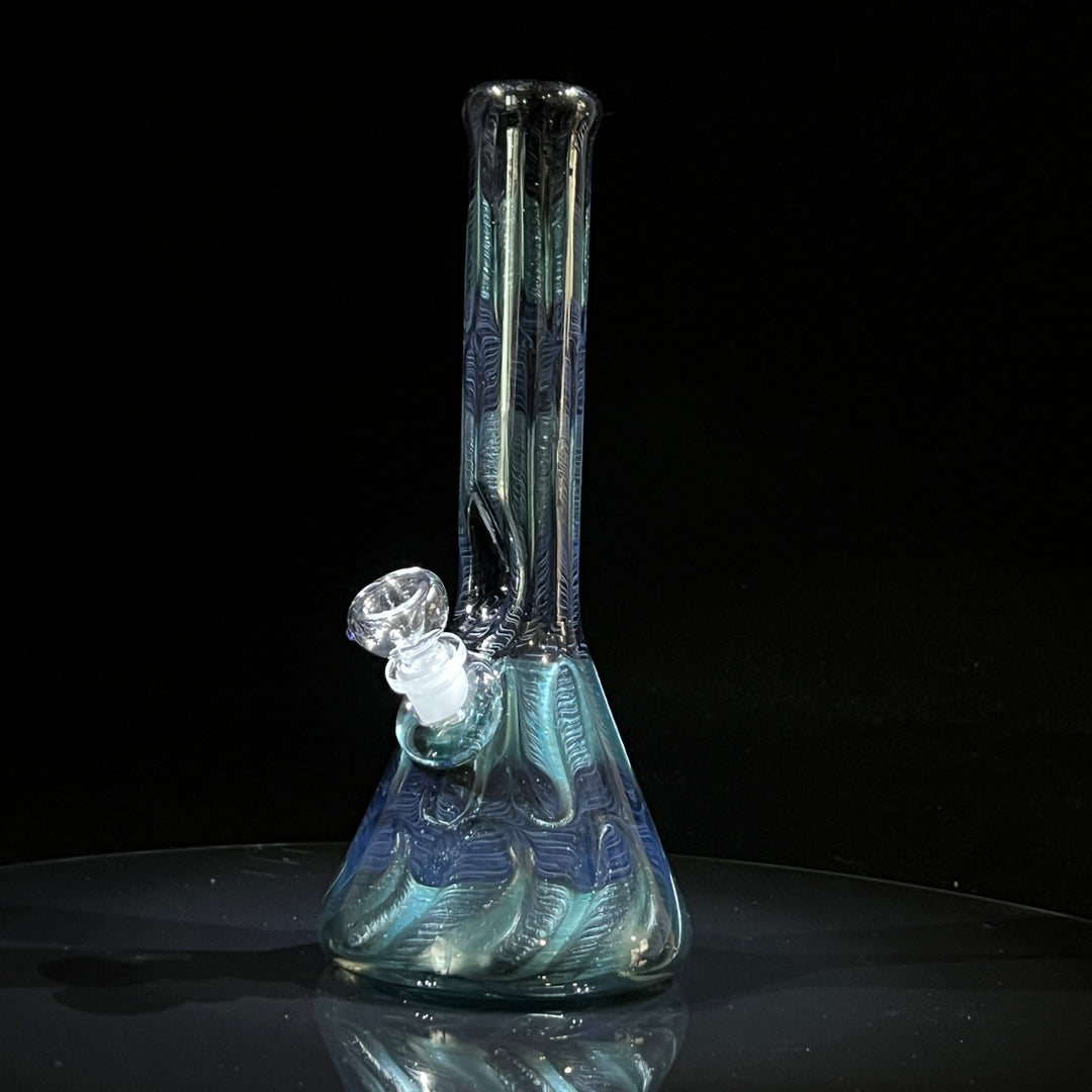 11" Sea Ice Beaker Bong Glass Pipe Mary Jane's Glass