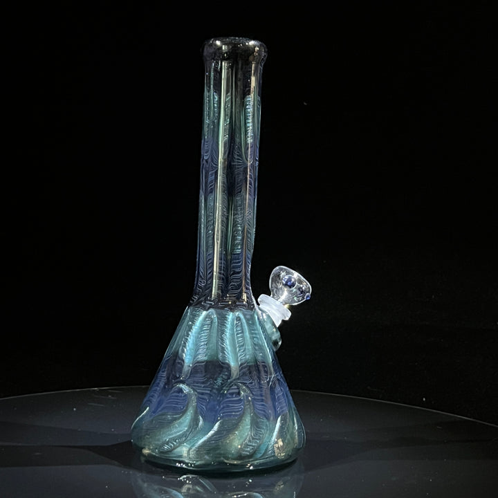 11" Sea Ice Beaker Bong Glass Pipe Mary Jane's Glass