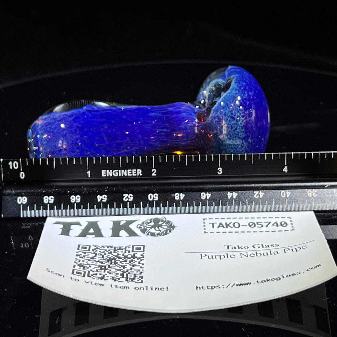 Purple Nebula Pipe Glass Pipe Tako Glass   