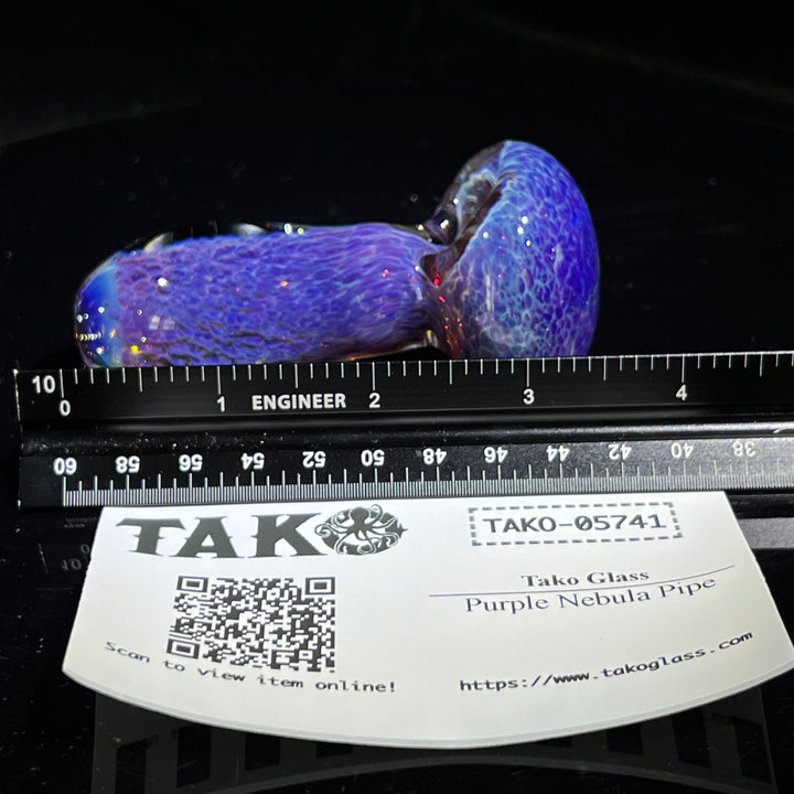 Purple Nebula Pipe Glass Pipe Tako Glass   