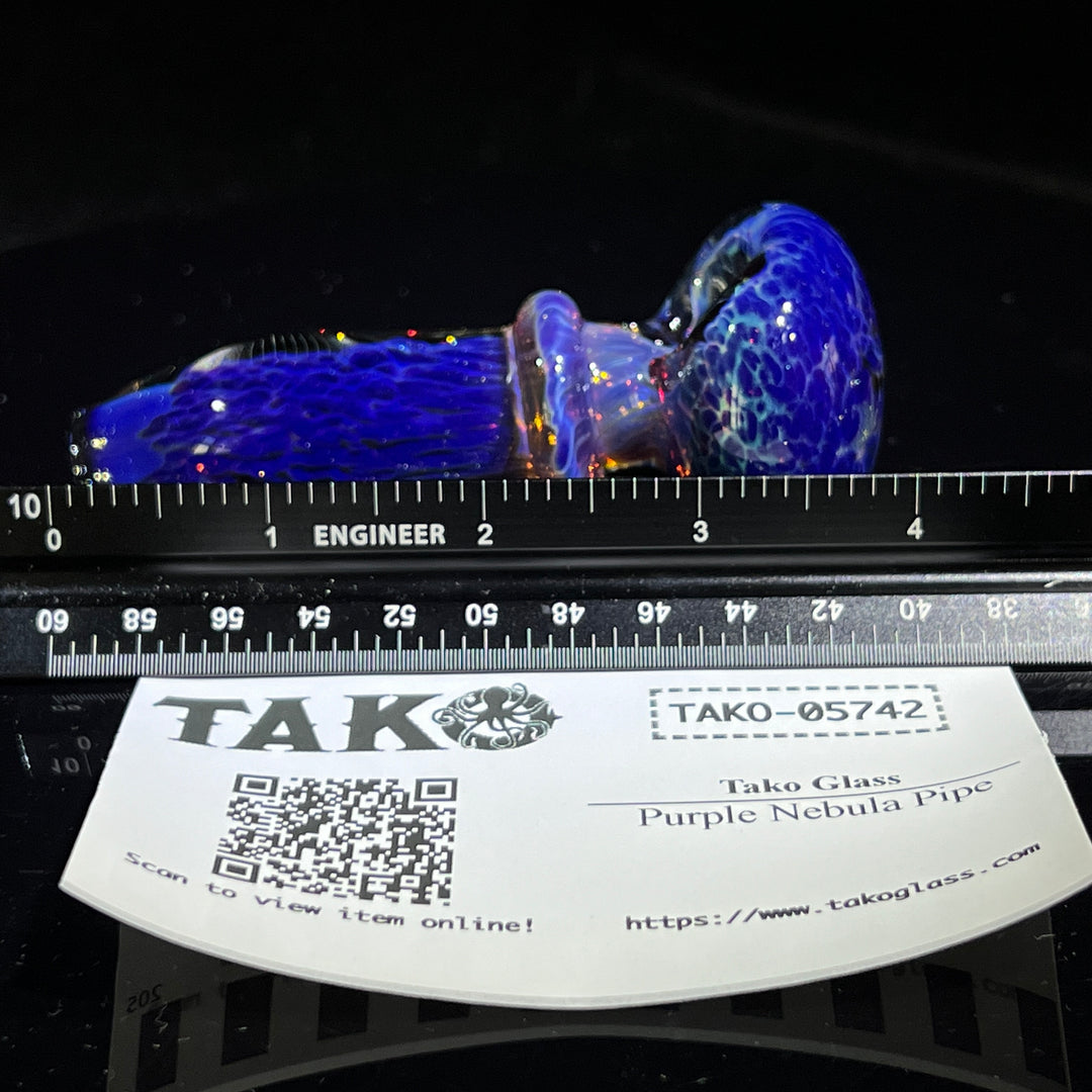 Purple Nebula Pipe Glass Pipe Tako Glass   