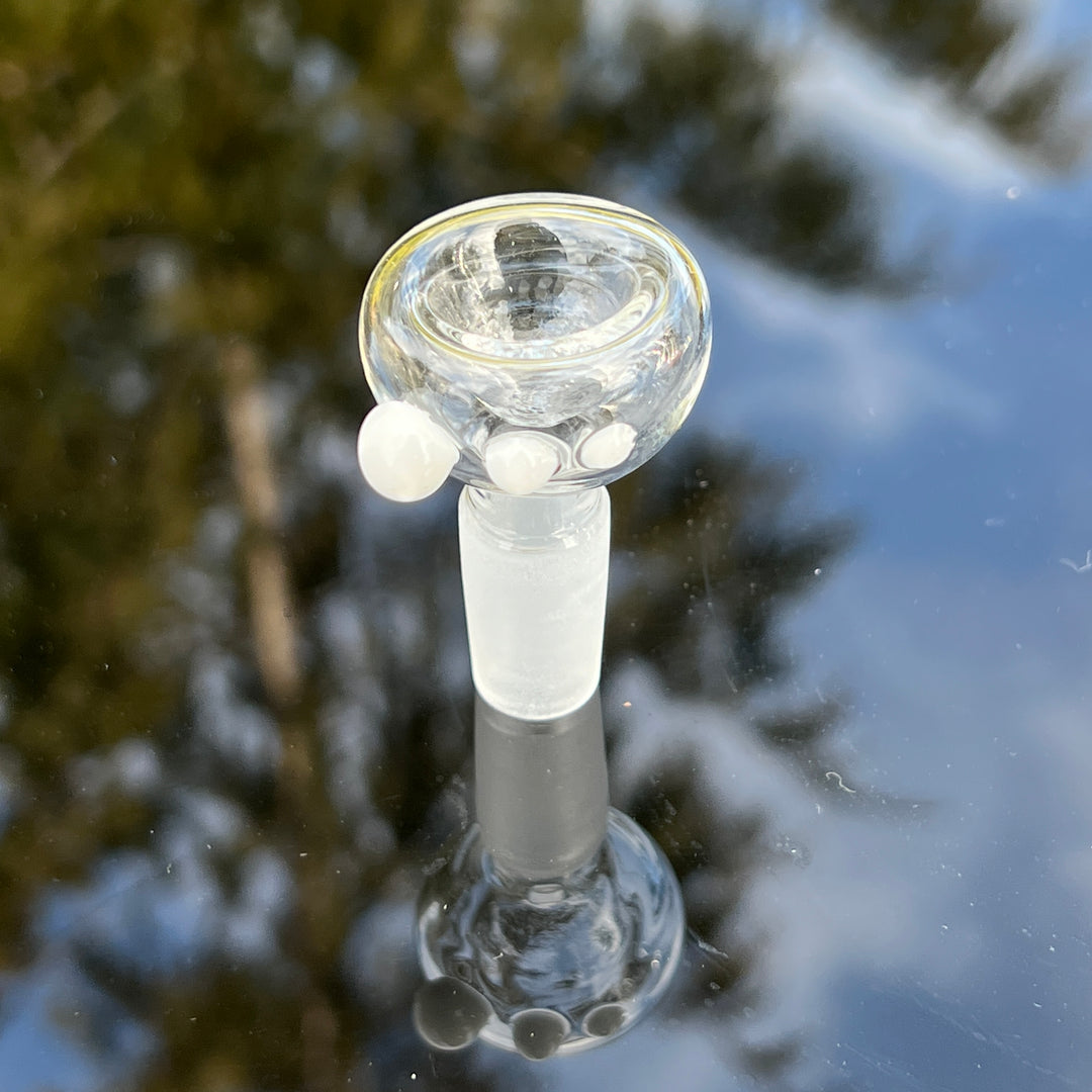 11" Mushroom Swirl Beaker Bong Glass Pipe Mary Jane's Glass