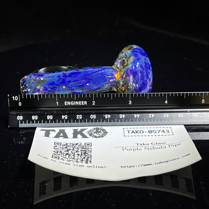 Purple Nebula Pipe Glass Pipe Tako Glass   