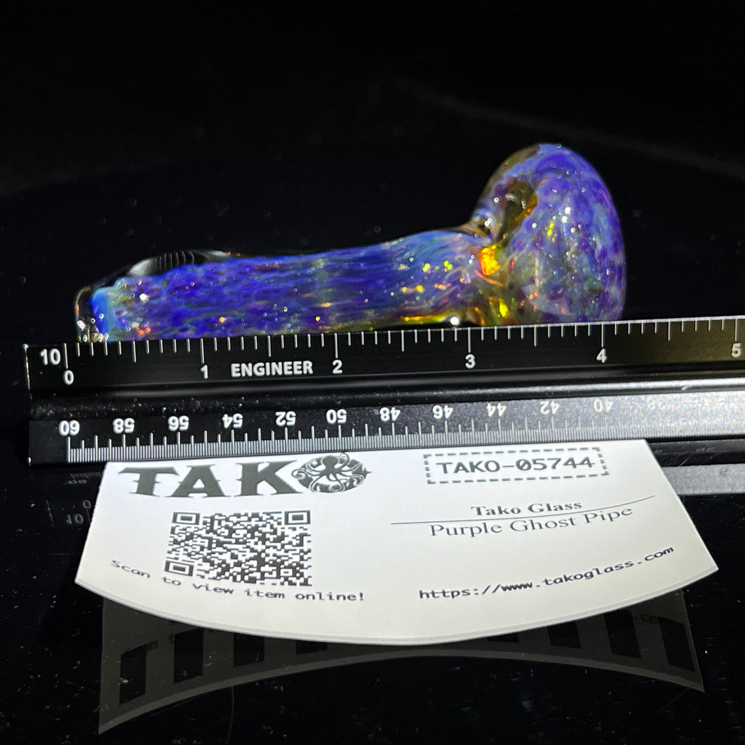 Purple Ghost Pipe Glass Pipe Tako Glass   