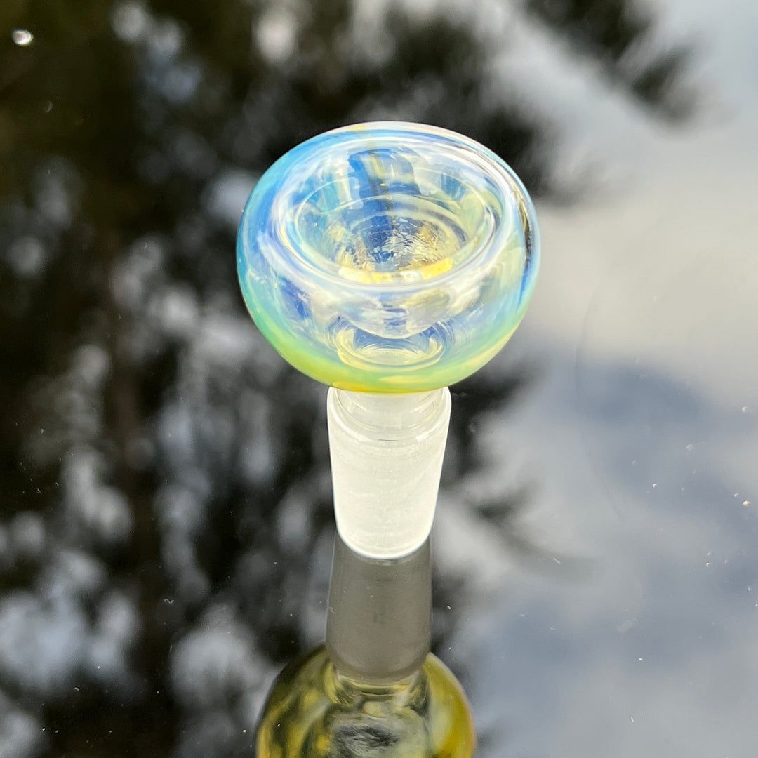 15" Fumed Color Rake Beaker Bong Glass Pipe Mary Jane's Glass