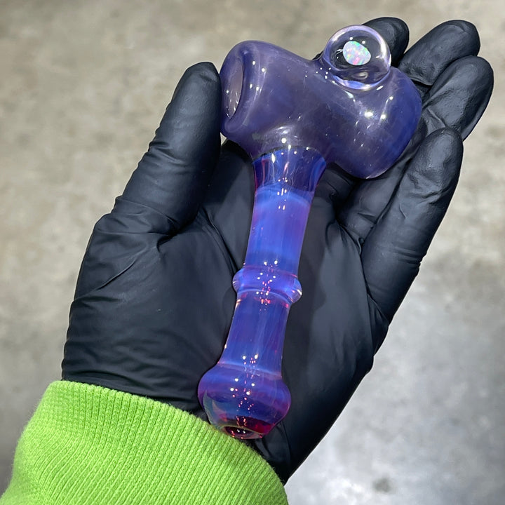 Lavender Haze Opal Hammer Glass Pipe Beezy Glass   