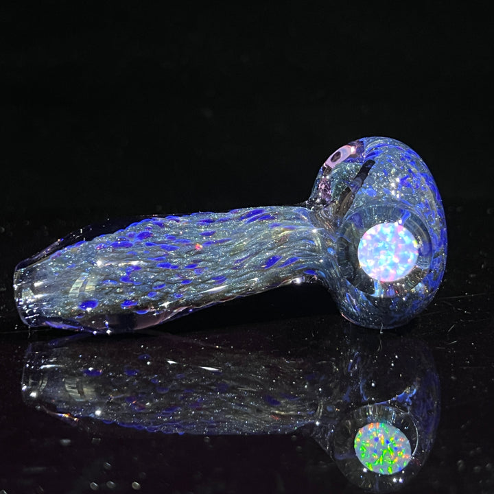 Black Plasma Opal Coin Glass Pipe Glass Pipe Tako Glass   