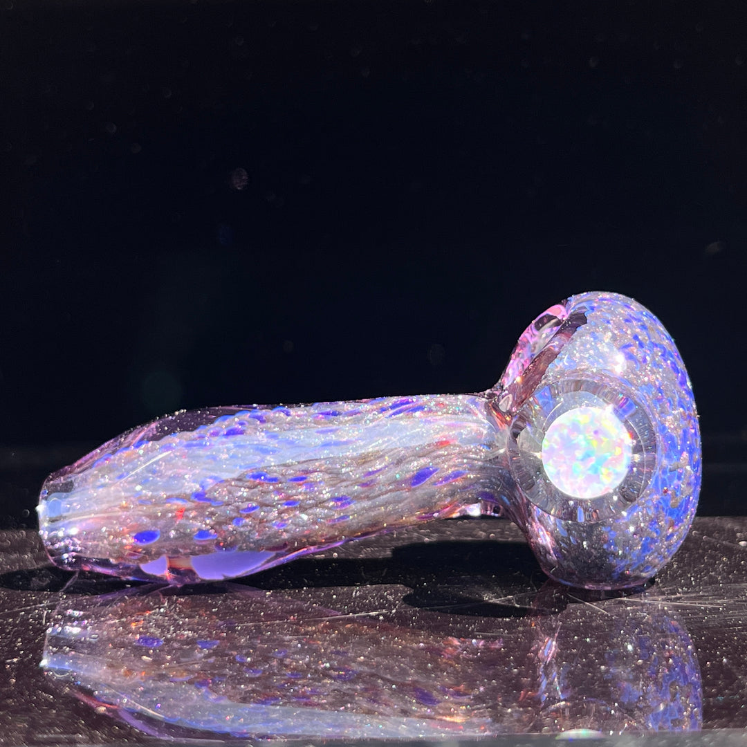 Black Plasma Opal Coin Glass Pipe Glass Pipe Tako Glass   