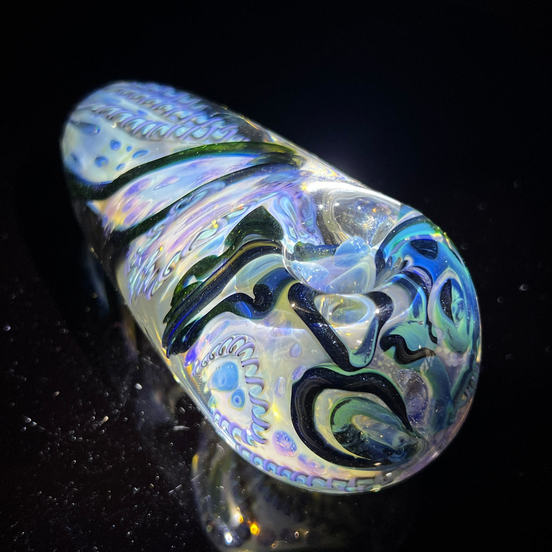 XL Inside Out Egg Spoon Glass Pipe Avant Garde   