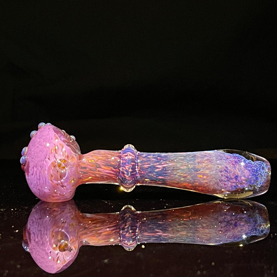 Purple Magic Frog Spoon Glass Pipe Beezy Glass   